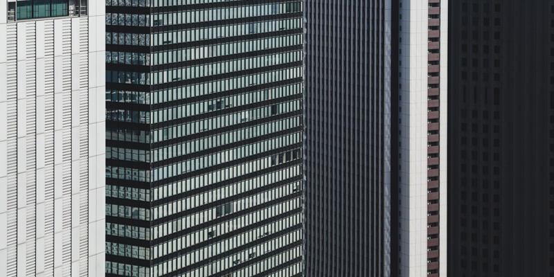 東京の高層ビル群